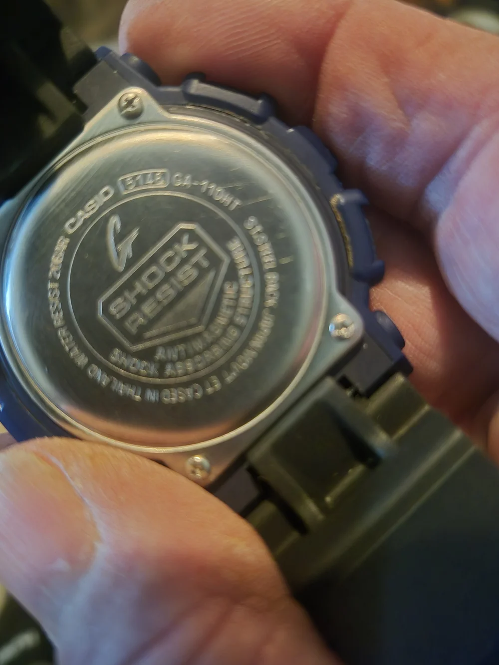 G-Shock G-110,Limited Edition Great Wave,Blue Heathered Bezel New